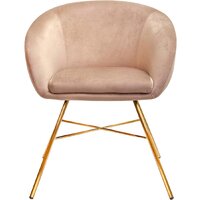 AksHome Amur (светло-коричневый велюр/золото) Image #2