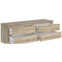 Mio Tesoro Мальта 4 ящика 160x54 2.05.02.030.3 (дуб сонома) Image #2