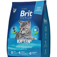 Brit Premium Cat Kitten для котят с курицей 400 г