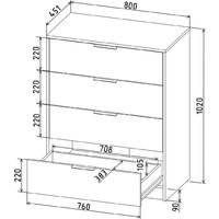 Интерлиния Концепт КТ-К80 (дуб золотой/антрацит) Image #5