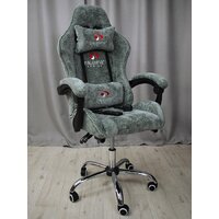 Игровое (геймерское) кресло Calviano Nero (green plush) - Превью изображения №14 — Интернет-Магазин TECNO.BY