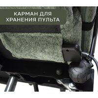 Игровое (геймерское) кресло Calviano Nero (green plush) - Превью изображения №10 — Интернет-Магазин TECNO.BY