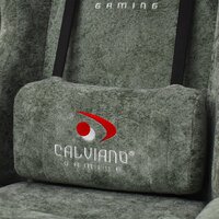 Игровое (геймерское) кресло Calviano Nero (green plush) - Превью изображения №11 — Интернет-Магазин TECNO.BY