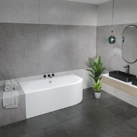 Ванна Lauter Bliss 160 L 21201061L (с ножками и сифоном 21Y11030 хром) - Превью изображения №17 — Интернет-Магазин TECNO.BY
