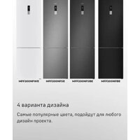 Холодильник MAUNFELD MFF200NFBE - Превью изображения №31 — Интернет-Магазин TECNO.BY