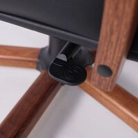 AksHome Атлант экстра (орех светлый, кожа черная) Image #11