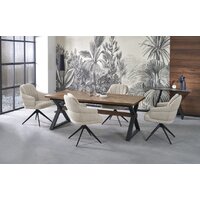 Halmar Baron 200-350/100/75 (орех/черный)