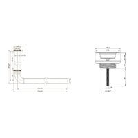 Wellsee Drainage System 182101005 (сифон, выпуск, хром) Image #4