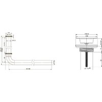 Wellsee Drainage System 182101005 (сифон, выпуск, хром) Image #9