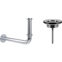 Wellsee Drainage System 182101005 (сифон, выпуск, хром) Image #6