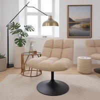 AksHome Grande (песочная ткань Linen Fabric-3/черный) Image #6