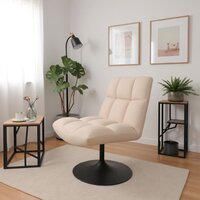 AksHome Grande (песочная ткань Linen Fabric-3/черный) Image #7