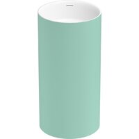 Wellsee Chalice Perfection 230620000 (отдельностоящий, без отверстия под смеситель, цвет матовый светло-зеленый/глянцевый белый) Image #1