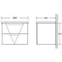  BelBagno VITTORIA-800-2C-SO-TB-P - Превью изображения №4 — Интернет-Магазин TECNO.BY