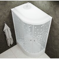 Душевая кабина Triton Коралл В3 120x80 L (мозаика) - Превью изображения №5 — Интернет-Магазин TECNO.BY