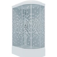 Душевая кабина Triton Коралл В3 120x80 L (мозаика) - Превью изображения №2 — Интернет-Магазин TECNO.BY
