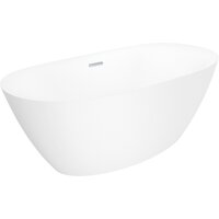 Wellsee Enjoy e Amedeo 175x83 23740101R (отдельностоящая ванна белый глянец, экран, ножки, сифон-автомат хром) Image #2