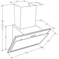 Кухонная вытяжка YOUQ Yumi WL 1080 S 60 WH (белый) - Превью изображения №8 — Интернет-Магазин TECNO.BY