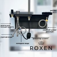 Roxen Stage Plus 560250-60B многофункциональная 8 в 1 (60*48/графит) Image #15
