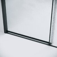 Душевая дверь Grossman Style 130x195 100.K33.05.130.21.02 (черный матовый/стекло шиншилла) - Превью изображения №7 — Интернет-Магазин TECNO.BY