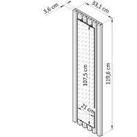 Диприз Piaforte Д.68027.1 (дикий дуб/черный/дуб масло) Image #2