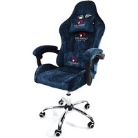 Игровое (геймерское) кресло Calviano Nero (blue plush) - Превью изображения №3 — Интернет-Магазин TECNO.BY