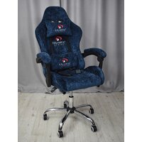 Игровое (геймерское) кресло Calviano Nero (blue plush) - Превью изображения №14 — Интернет-Магазин TECNO.BY