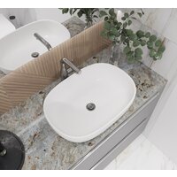 Lauter 21836 + клапан 21190W + сифон 21635W (белый матовый) Image #13