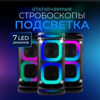 Беспроводная колонка Ginzzu GM-117 - Превью изображения №3 — Интернет-Магазин TECNO.BY