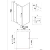 Niagara NG-A90G 90x190 Image #3