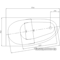 Aquatek Дива 170x90 (с каркасом, правая) Image #6