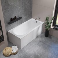 Ванна Lauter Haven 150 /21202005 (с ножками и сифоном 21Y32001 матовый черный) - Превью изображения №10 — Интернет-Магазин TECNO.BY