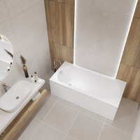 Ванна Lauter Haven 150 /21202005 (с ножками и сифоном 21Y32001 матовый черный) - Превью изображения №16 — Интернет-Магазин TECNO.BY