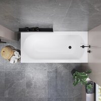 Ванна Lauter Haven 150 /21202005 (с ножками и сифоном 21Y32001 матовый черный) - Превью изображения №20 — Интернет-Магазин TECNO.BY