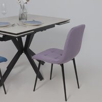 AksHome AV 406-N (сливовый бархат Confetti plum/черный) Image #18