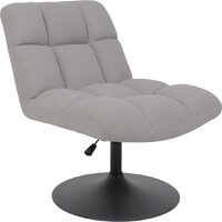 AksHome Grande (серая ткань Linen Fabric-11/черный)