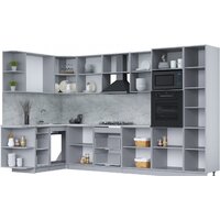 Интерлиния Мила Лайт 1.68x3.4 левая (бетон потленд/бетон портленд/дуб бунратти) Image #2