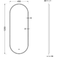 Roxen Зеркало Grown 510200-120GM 45x120 Image #5