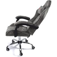 Игровое (геймерское) кресло Calviano Nero (dark grey plush) - Превью изображения №5 — Интернет-Магазин TECNO.BY