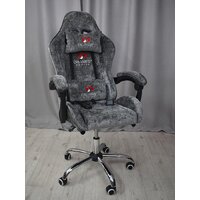 Игровое (геймерское) кресло Calviano Nero (dark grey plush) - Превью изображения №14 — Интернет-Магазин TECNO.BY