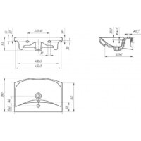 Cersanit CARINA 50 (с пьедесталом) Image #4
