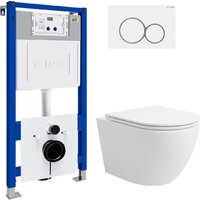 Lauter Vortex 2110830 с кнопкой 219702E (круглая, белый)