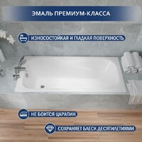 Lauter Regina 21014171 170x80 с сифоном 21Y32001 (матовый черный) Image #4