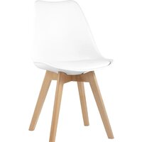 Stool Group Frankfurt New Y863 (белый/деревянные ножки)