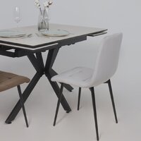 AksHome AV 406-N (светло-серый бархат H-09/черный) Image #20