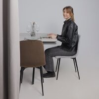 AksHome AV 406-N (светло-серый бархат H-09/черный) Image #21