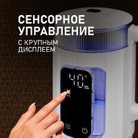 Электрический чайник Weissgauff WK 1520 Dw Touch BodyCool - Превью изображения №16 — Интернет-Магазин TECNO.BY