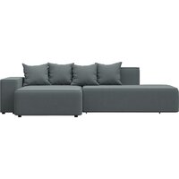 Лига диванов Лига-079 левый 129813L (рогожка амур 07 серый) Image #1