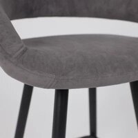 Стул с подлокотниками Мамадома Barny-R 900 (b28 Antracite Lux/черный) - Превью изображения №10 — Интернет-Магазин TECNO.BY