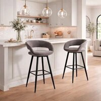 Стул с подлокотниками Мамадома Barny-R 900 (b28 Antracite Lux/черный) - Превью изображения №2 — Интернет-Магазин TECNO.BY